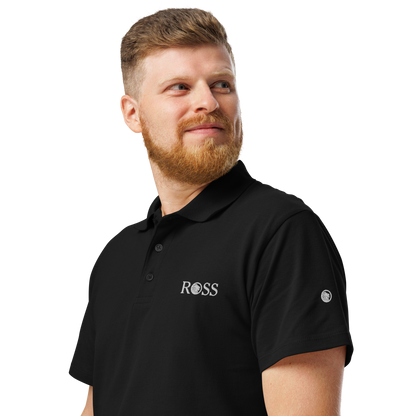 Polo noir premium unisexe